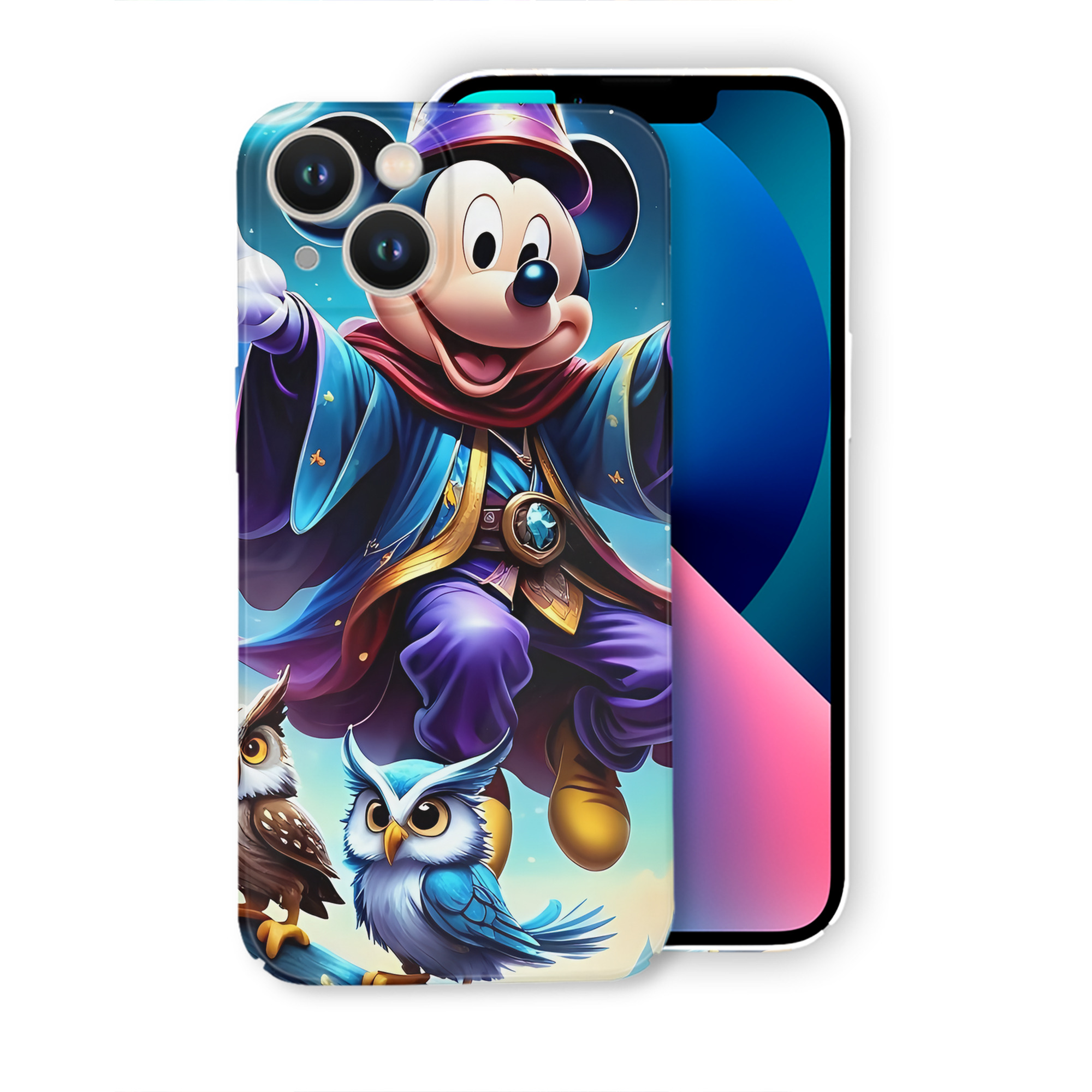 （画像用） ミッキーマウス Mickey Mouse 【iPhone 14シリーズ対応】ハードケース